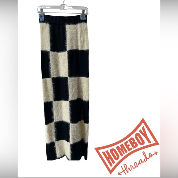 Urban Outfitters Dresses & Skirts - Urban Outfitters Black and Cream Maxi Skirt